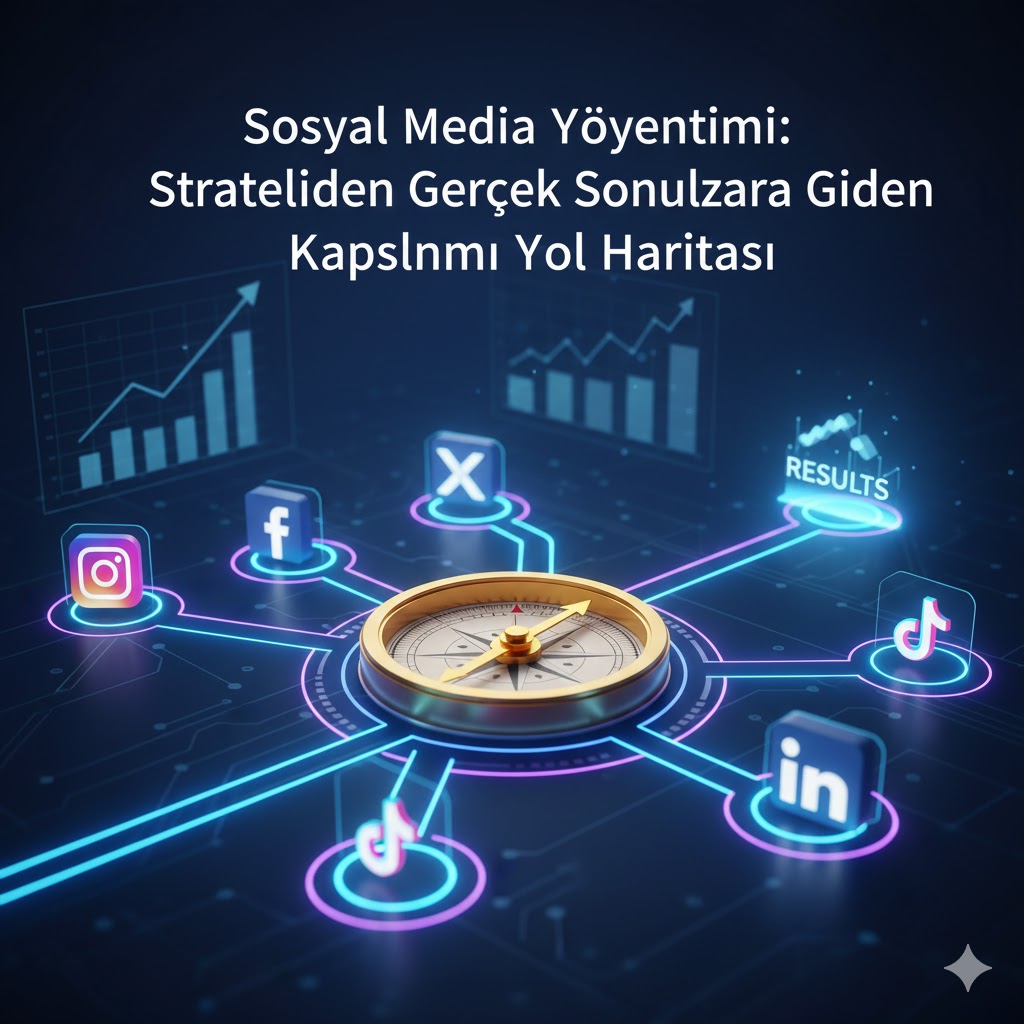 Sosyal Medya Yönetimi: Stratejiden Gerçek Sonuçlara Giden Kapsamlı Yol Haritası