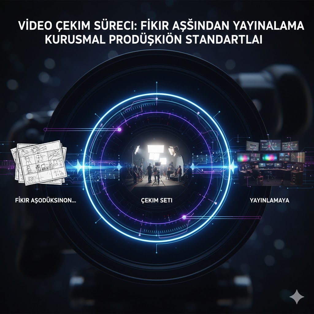 Video Çekim Süreci: Fikir Aşamasından Yayınlamaya Kurumsal Prodüksiyon Standartları