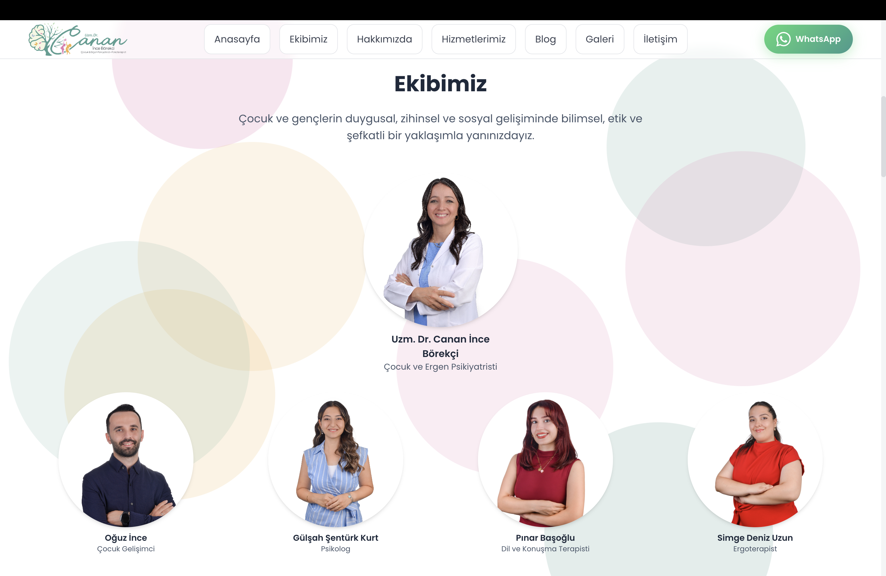 Canan İnce Börekçi – Uzman Psikiyatri & Klinik Web Sitesi