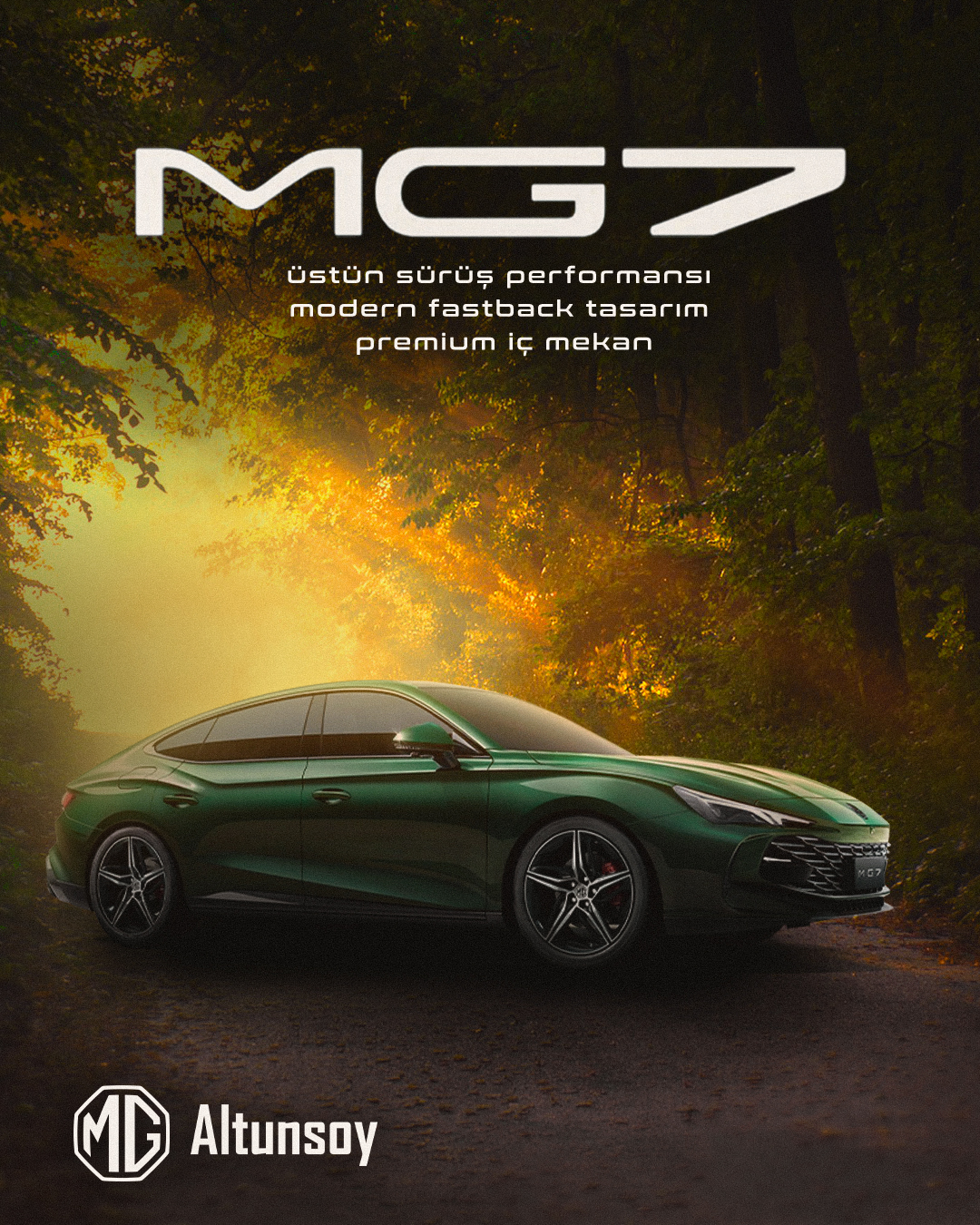 MG Altunsoy: Yeni MG7 Fastback Lansman ve Dijital Kimlik Tasarımı