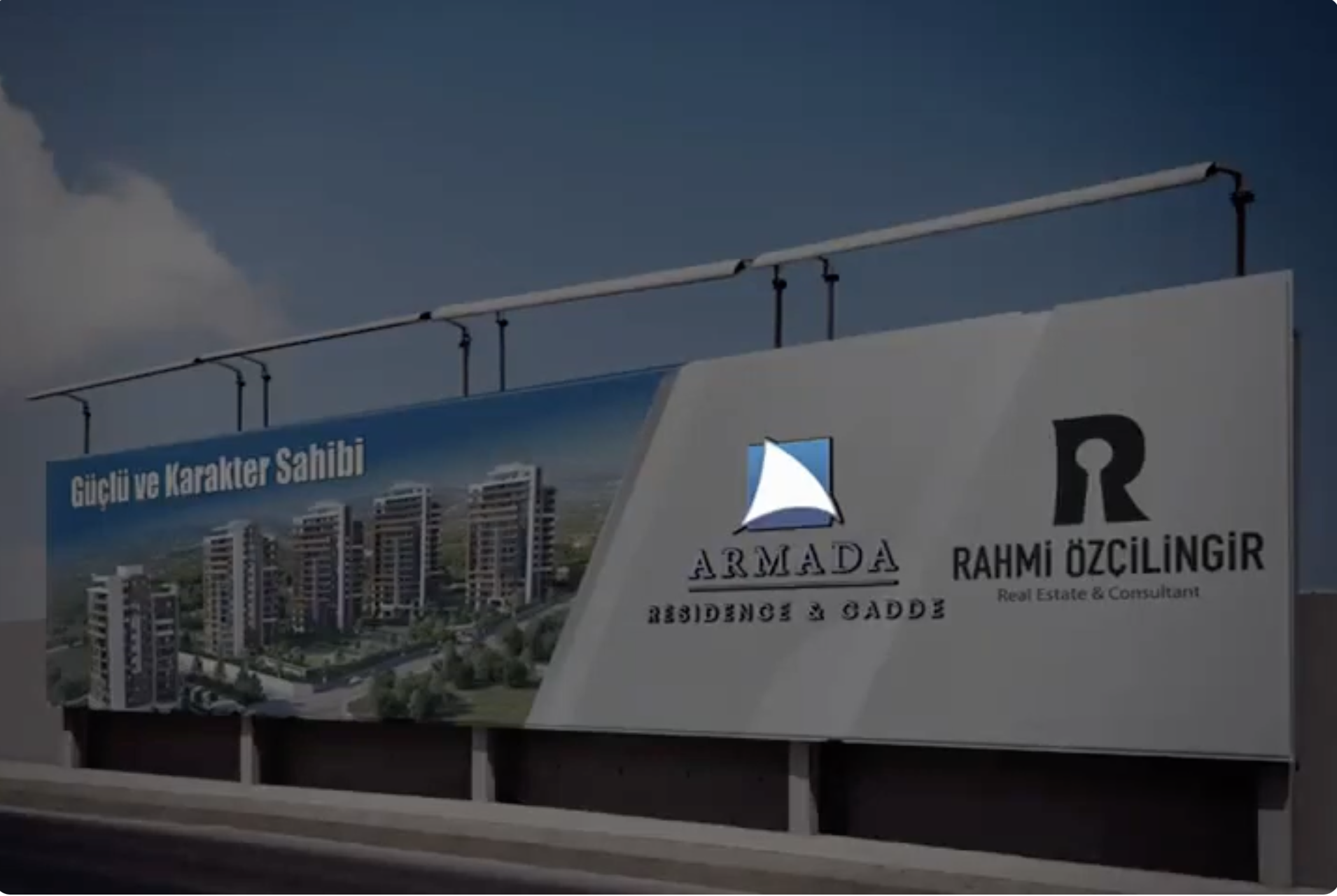 Armada Residence & Cadde: Billboard & Gainboard Görsel Kimlik ve Reklam Yönetimi