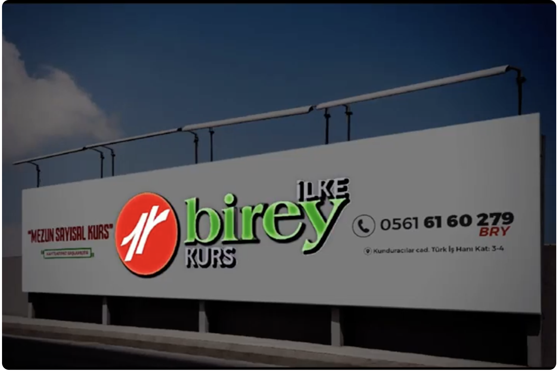 İlke Birey Kurs: Billboard ve Gainboard Dijital Görsel İletişim Yönetimi