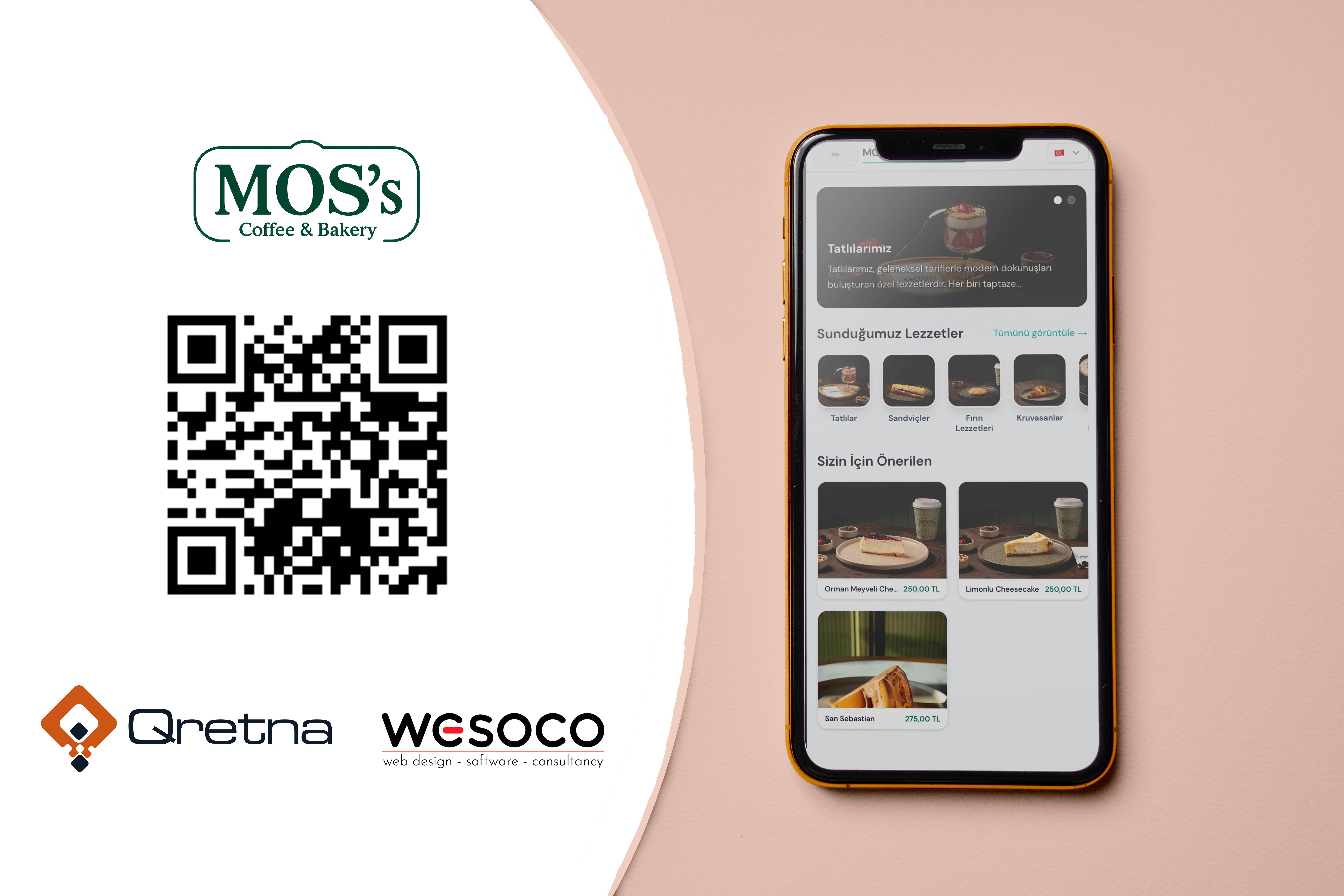 MOS's Coffee & Bakery: Üçüncü Nesil Kahve Deneyiminde QR Menü Dönüşümü