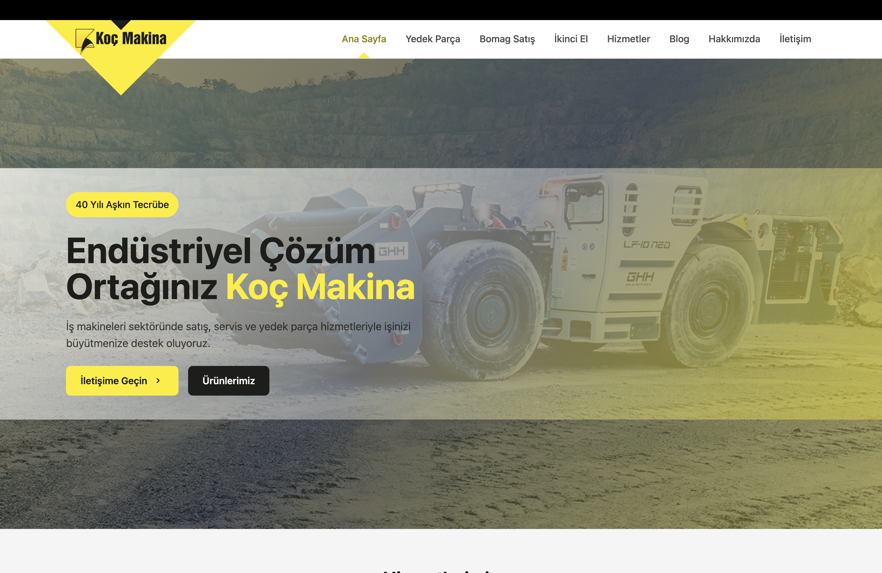 Koç Makina: Endüstriyel Üretimde Küresel Dijital Kimlik