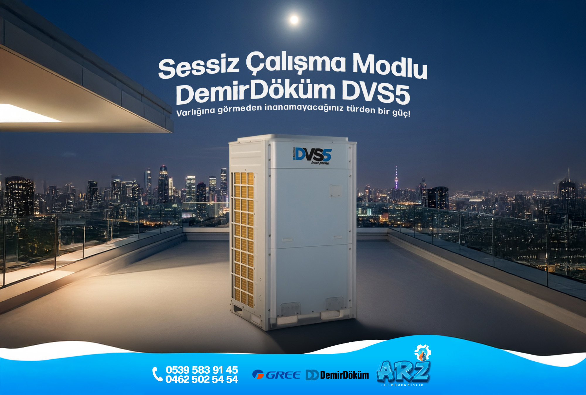 Arz Isı Mühendislik: DemirDöküm DVS5 Isı Pompası Dijital Kampanyası