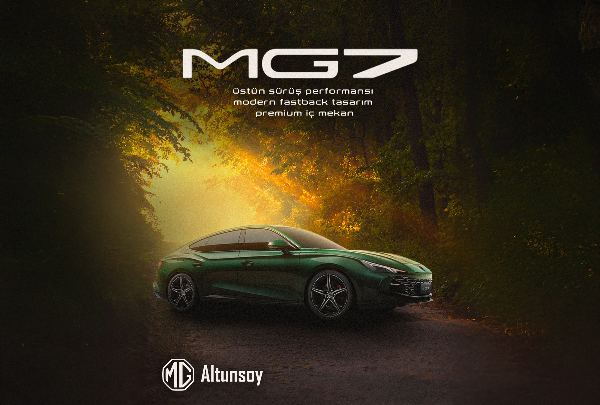 MG Altunsoy: Yeni MG7 Fastback Lansman ve Dijital Kimlik Tasarımı