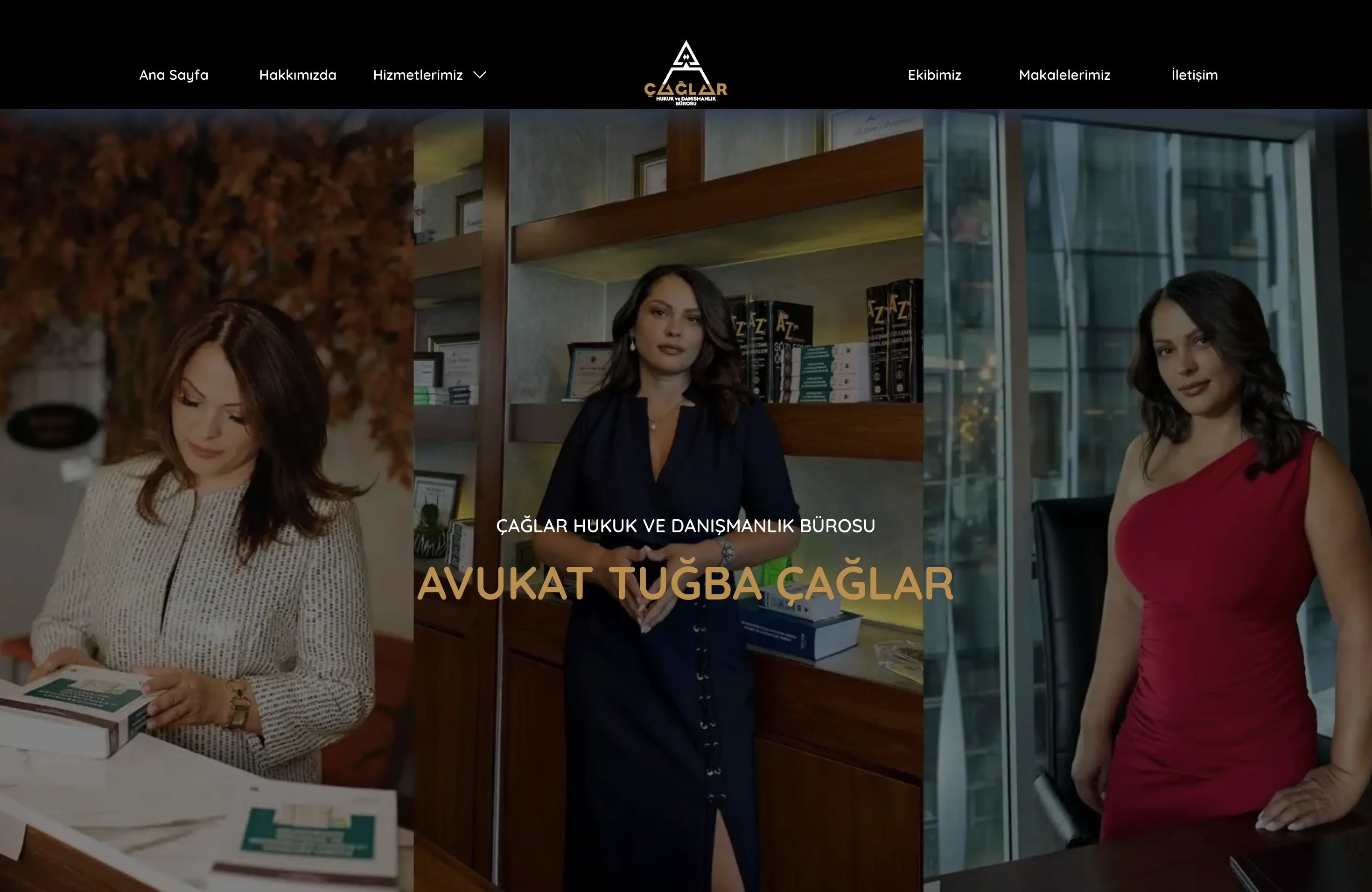 Avukat Tuğba Çağlar - Özel Yazılım Hukuk ve Danışmanlık Web Projesi