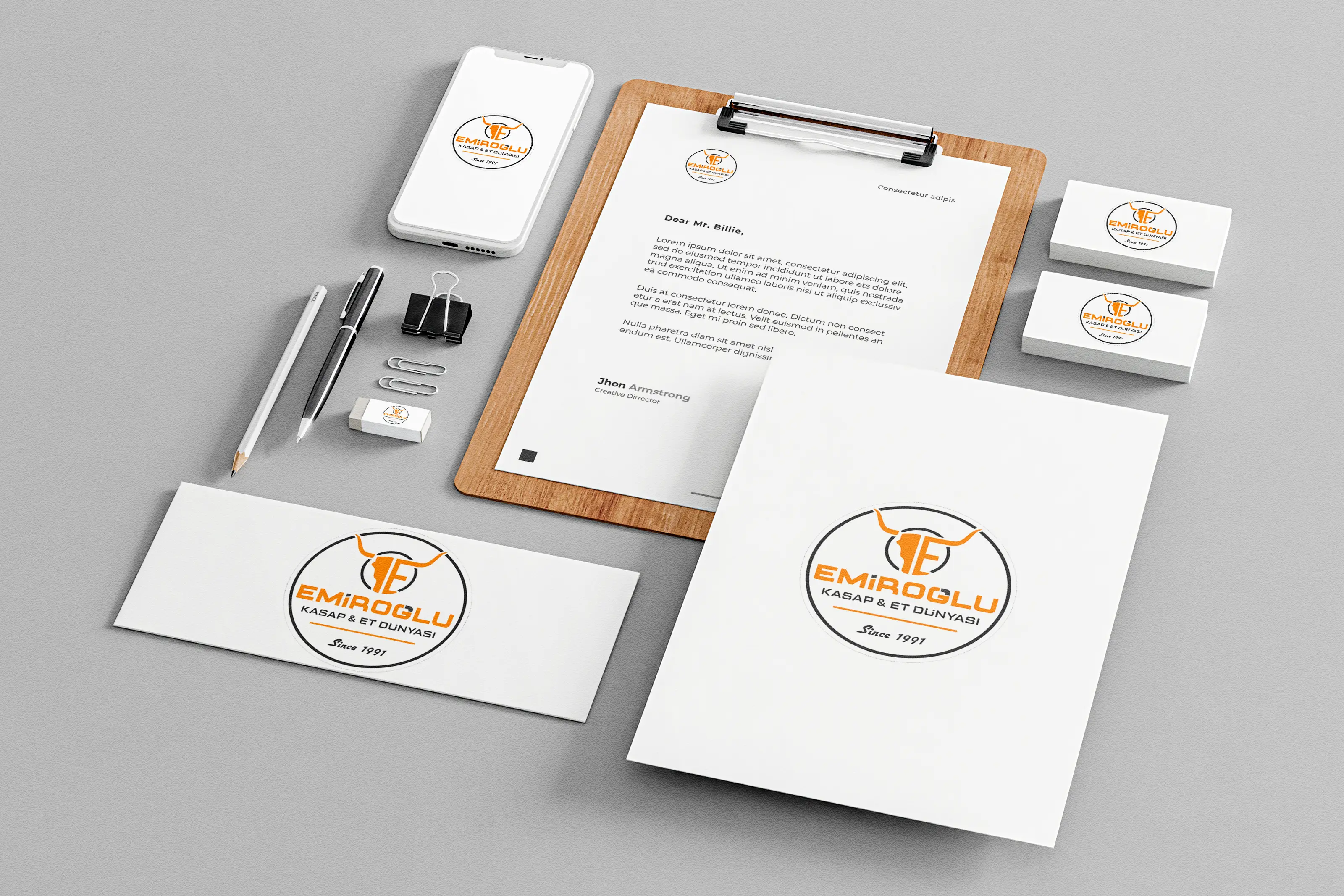 Emiroğlu Kasap & Et Dünyası Kurumsal Kimlik ve Marka Yönetimi