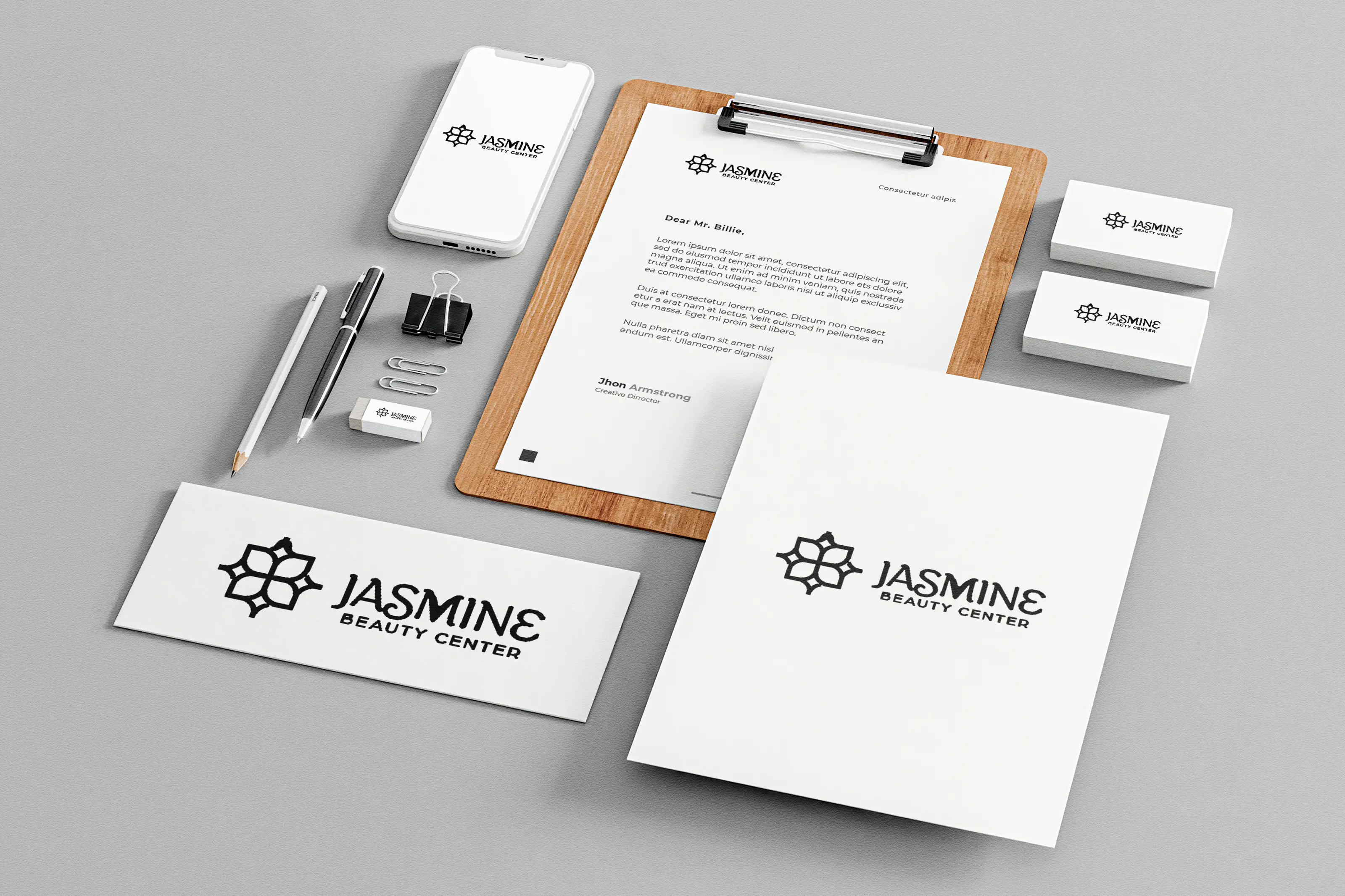 Jasmine Beauty Center Kurumsal Kimlik ve Dijital Marka Yönetimi