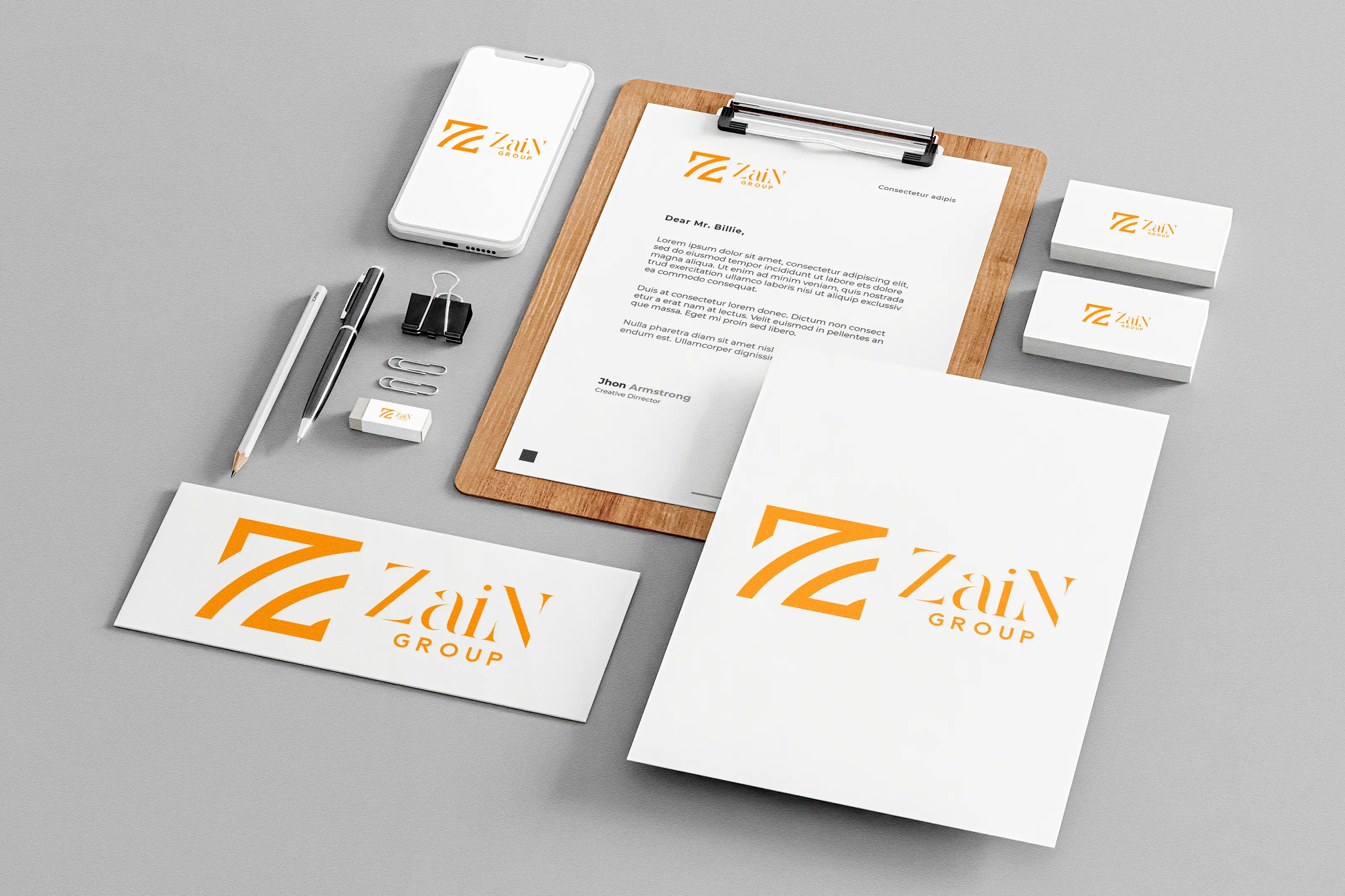 Zain Group: Kurumsal Kimlik Tasarımı ve Stratejik Marka Konumlandırma