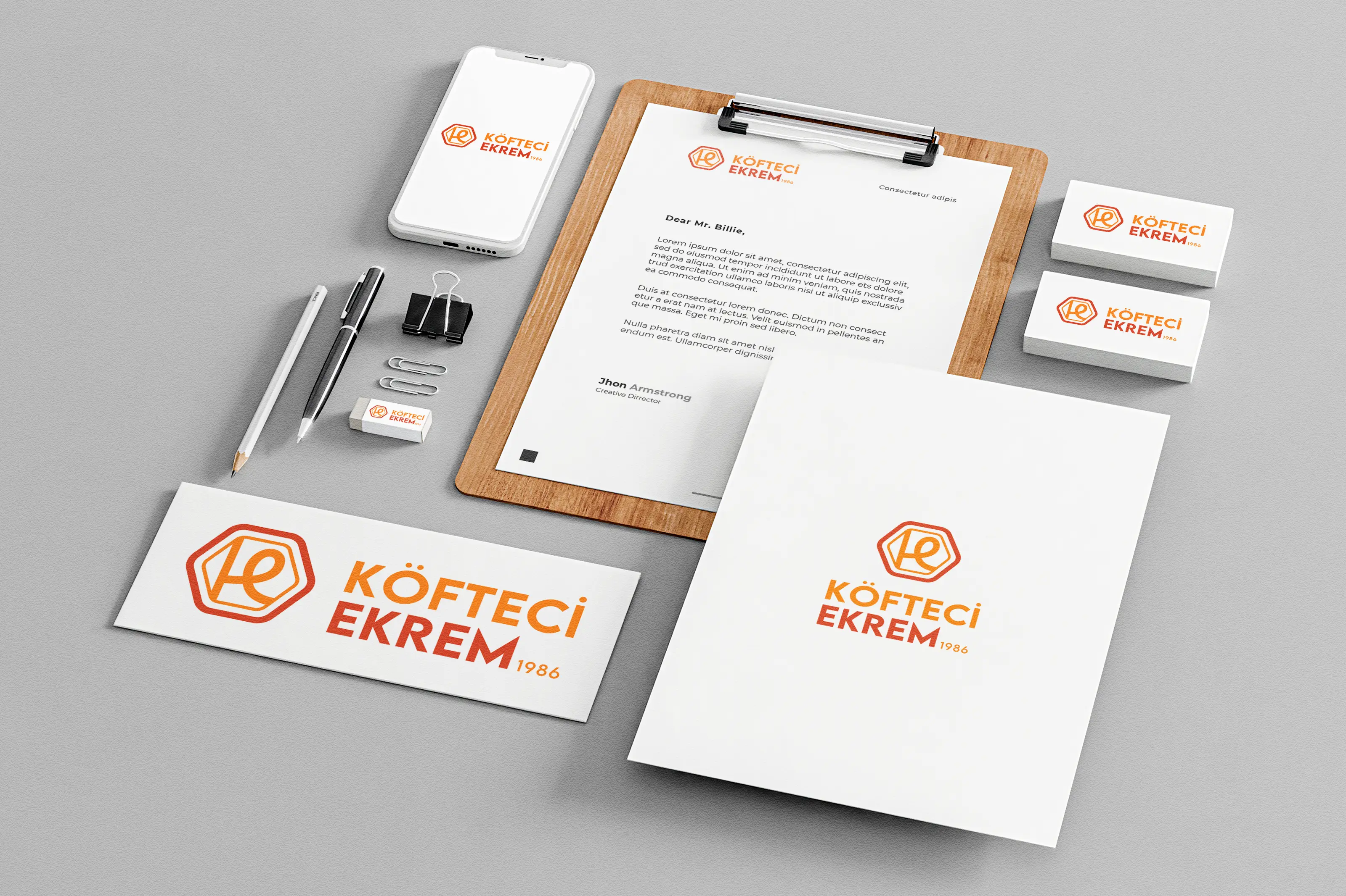 Köfteci Ekrem: Geleneksel Lezzetin Dijital Kurumsal Kimliği