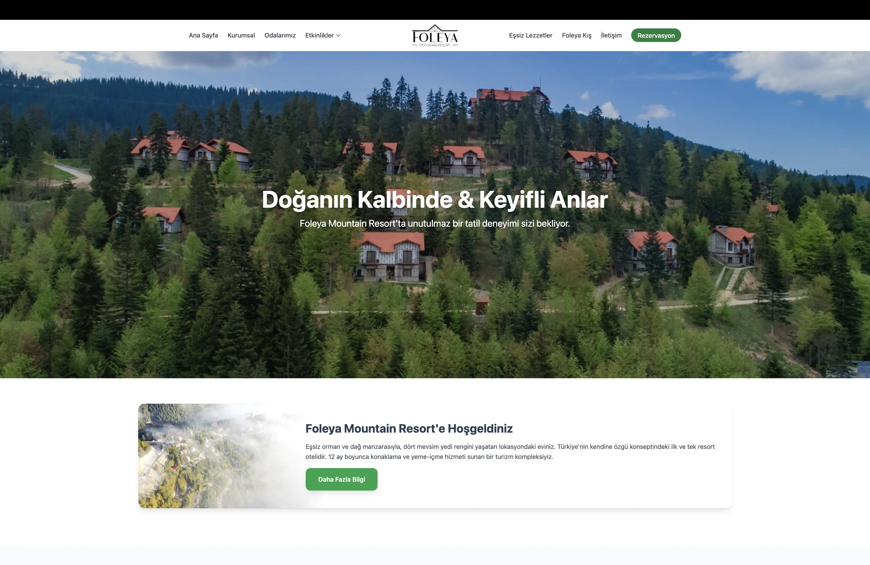 Foleya Hotel & Resort: Lüks Konaklama ve Dijital Rezervasyon Deneyimi