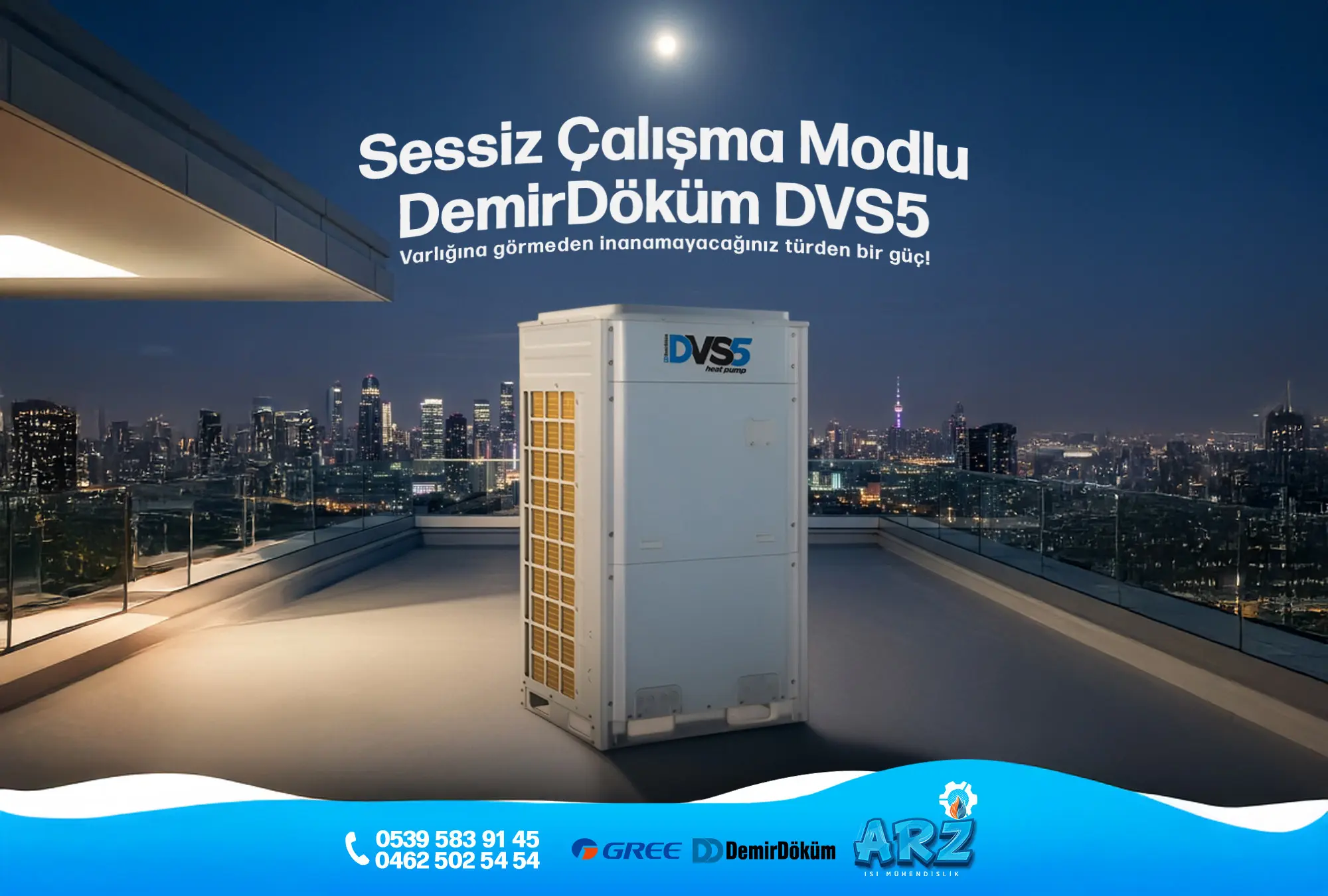 Arz Isı Mühendislik: DemirDöküm DVS5 Isı Pompası Dijital Kampanyası