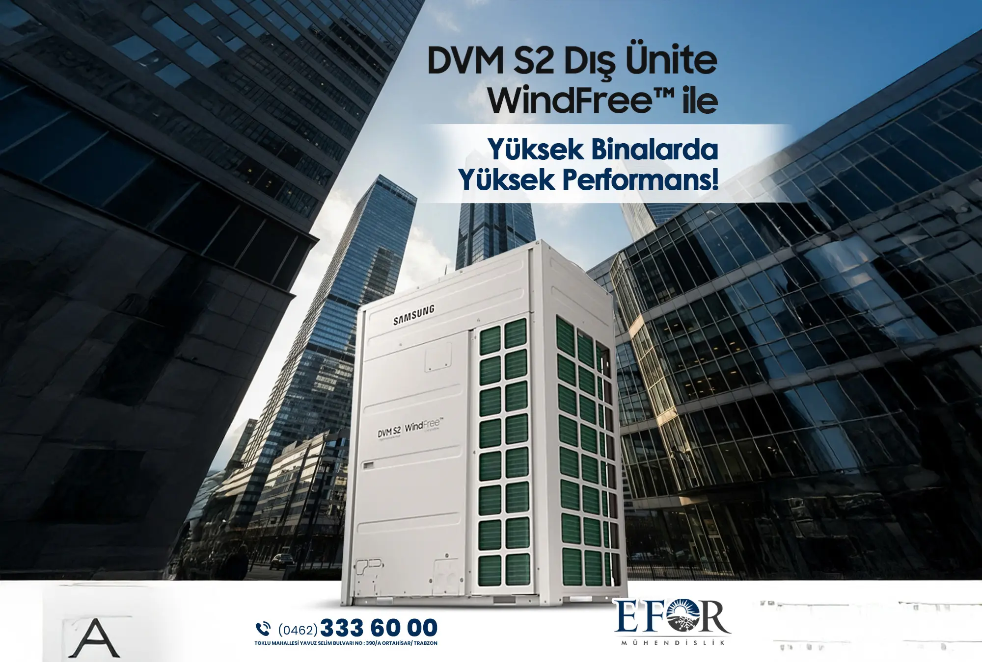 Efor Mühendislik: Samsung DVM S2 WindFree™ Teknolojisi Dijital Kampanyası