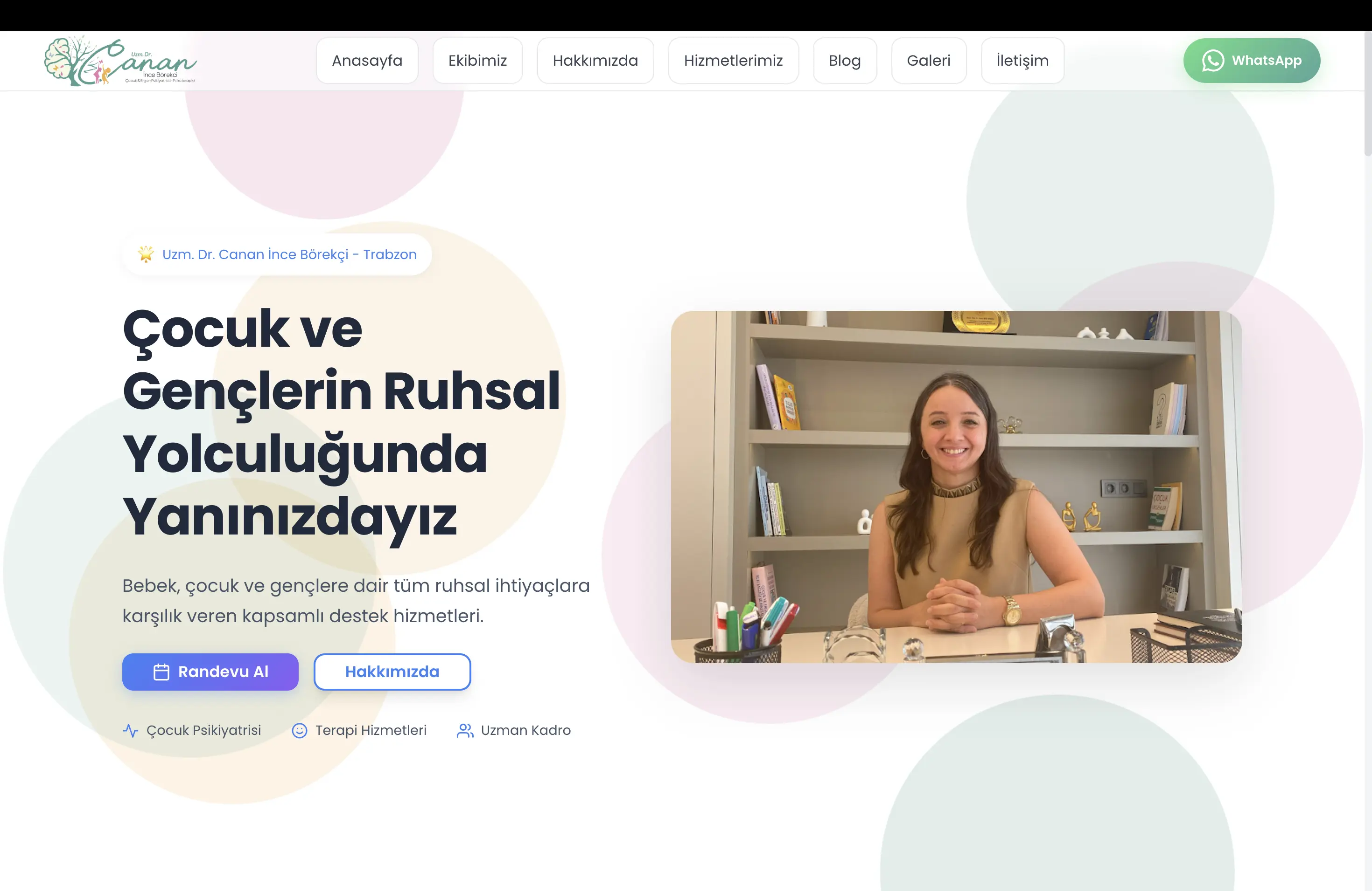 Canan İnce Börekçi – Uzman Psikiyatri & Klinik Web Sitesi